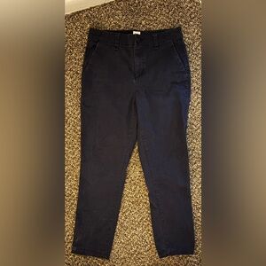 GAP Dark Blue Girlfriend Chino Pants